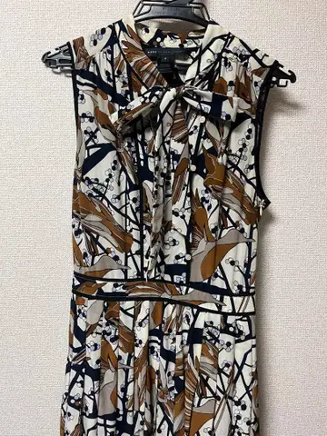 [ used ] 마크제이콥스 꽃과 새 패턴 실크 원피스 사이즈 2