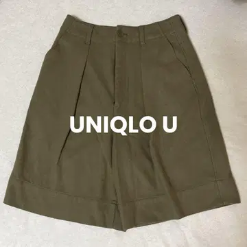 UNIQLO U 울 하프 팬츠 큐롯