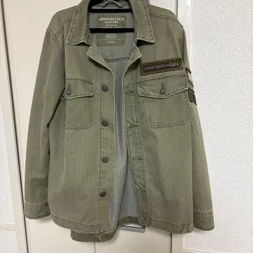 아메리칸 이글 밀리터리 자켓 올리브 그린