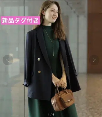 77 [택 포함 새상품] Apuweiser-riche 더블 버튼 자켓