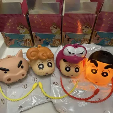 짱구는 못말려(크레용 신짱) 라이트 키링 해바라기 유리(네네)
