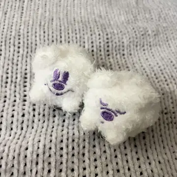 디즈니 유령 헤어 클립 할로윈