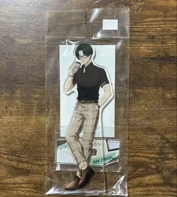 블루 록 이토시 린 휴일 안경 아크릴 스탠드