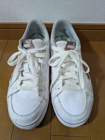 Puma 스니커즈 화이트/핑크 골드 23cm