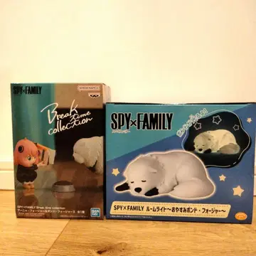 SPY x FAMILY 룸 라이트 오야스미 본드 포저 & 피규어