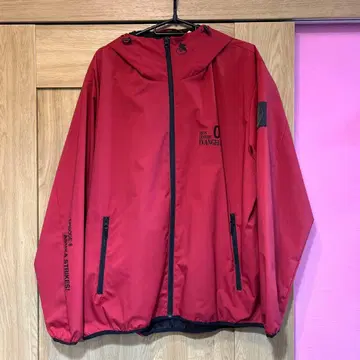 GU 윈드프루프 쉘 후드티 EVANGELION 레드 XL
