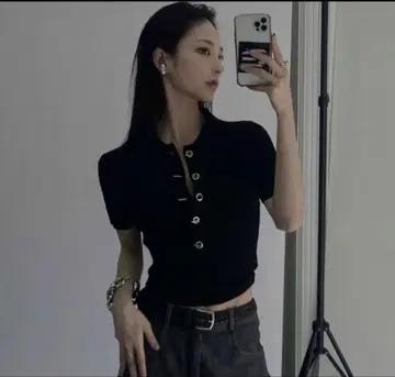 melt the lady 멜트더레이디 front open 니트