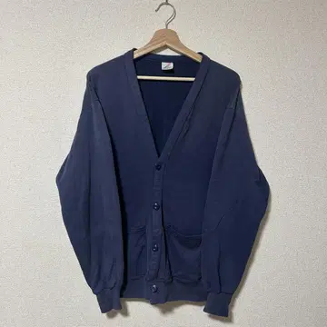 80s~90s 저지 맨투맨 가디건 usa제 퍼플네이비 네이비