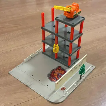 초레어 TOMY 토미카 타운 빌딩 공사장 TOMICA 디오라마