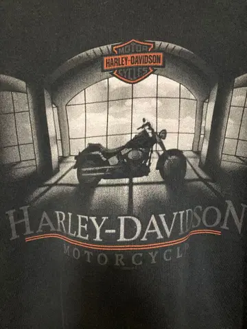 HARLEY-DAVIDSON 바이커 그래픽 맨투맨 L 사이즈
