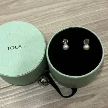 TOUS 귀걸이 실버 펄