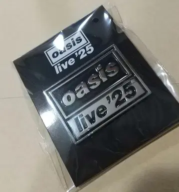 오아시스 Oasis Live'25 도쿄돔 투어 공식 굿즈 핀 배지