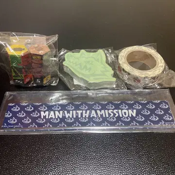 MAN WITH A MISSION 굿즈세트 문구