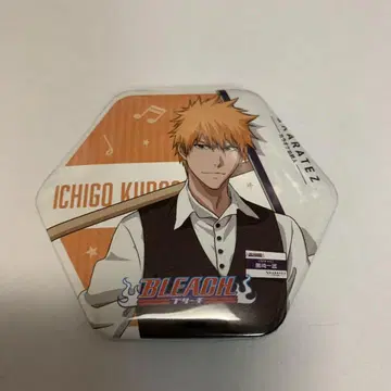BLEACH 가라오케노 테츠진 트레이딩 캔뱃지 쿠로사키 이치고