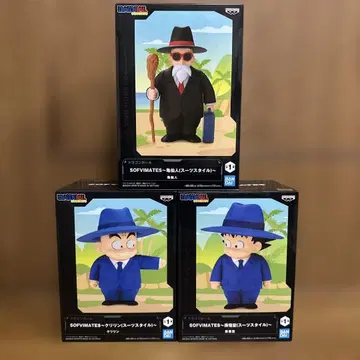 드래곤볼 SOFVIMATES 손오공 크리링 무천도사 피규어 세트