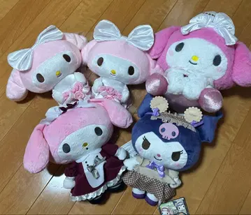 마이멜로디 쿠로미 봉제 인형