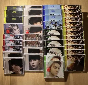 &TEAM 및 다양한 아이돌 CD 39장 묶음 판매