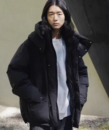 [ WYM ] HOODED MASSIVE HEAT FIBER PADDED