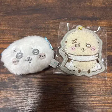 치이카와(먼작귀) 미니 가마구치 ~리본~ 자수 키링 랏코