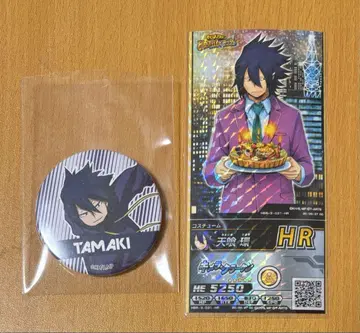 아마지키 타마키 히로아카 히로바토 생일 히어로 인 스노우 마운틴 캔뱃지