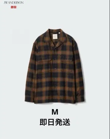 JW ANDERSON 브러쉬드 코튼 오버 사이즈 셔츠 M 사이즈
