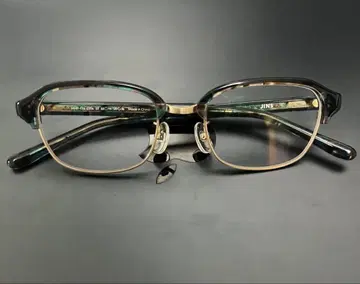 진스 안경 브로우 에메랄드 그린