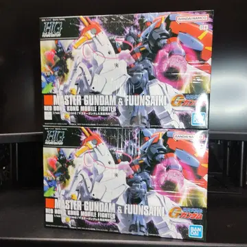 미개봉 새상품 HGFC 마스터 건담 & 풍운 재기 합계 2세트