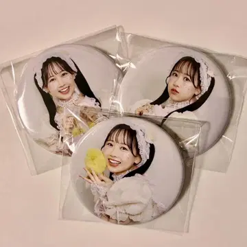 [미개봉] FRUITSZIPPER 마츠모토 카렌 생탄 캔뱃지 3종 세트