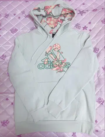 adidas 후드티 꽃무늬