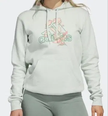 adidas 후드티 꽃무늬