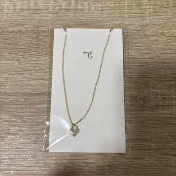 두 세 하트 목걸이