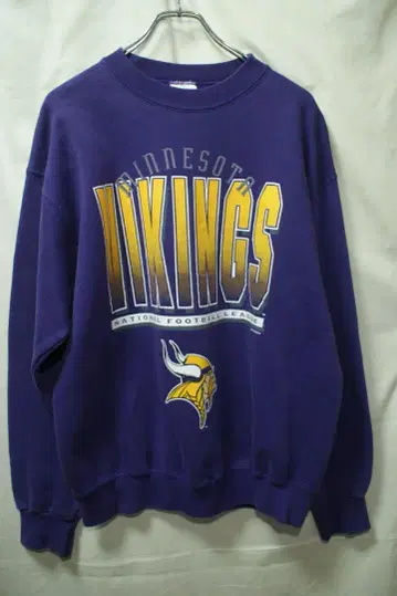 TRENCH VIKINGS 90'S 빈티지 맨투맨 USA제 새상품급