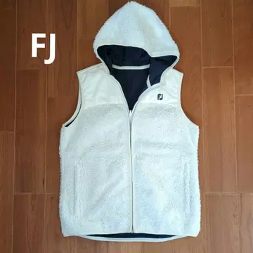 FJ 플리스 후드 부착 리버서블 베스트 새상품급