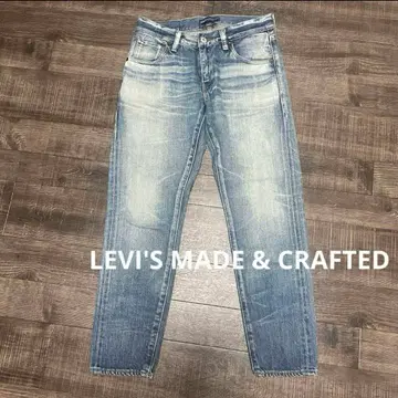 LEVI'S MADE & CRAFTED 블루 스트레이트 데님 24