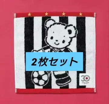 축구 곰 캐릭터 타월 30주년 기념