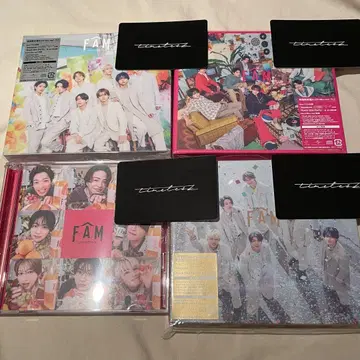 timelesz 앨범 FAM 4형태 특전 트레이딩 카드 포함