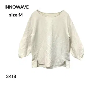 INNOWAVE 이노웨이브 셔츠 상의 M 긴팔 멋진 귀여운