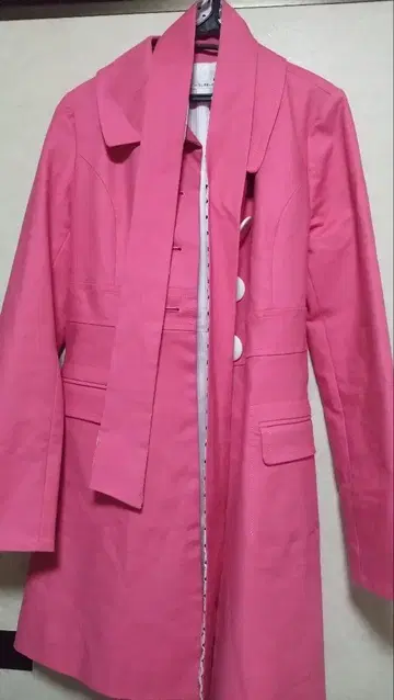 WILL SELECTION 트렌치코트 핑크