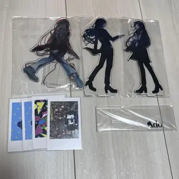 Ado 카무파넬라 심장 아크릴 스탠드 폴라로이드풍 트레이딩 카드