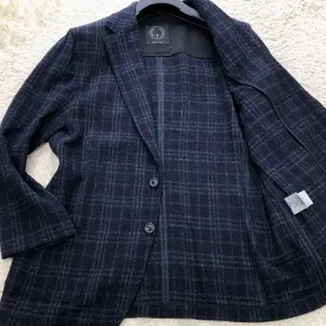 새상품급 XXL T-JACKET 테일러드 자켓 소프트 트위드 요철