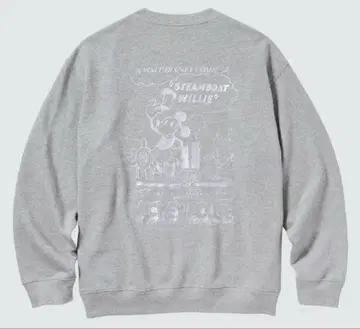 새상품급 UNIQLO 미키 샤인즈 스웨트 셔츠 M