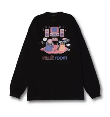 vaultroom x nqrse L/S TEE 나루세 볼트룸