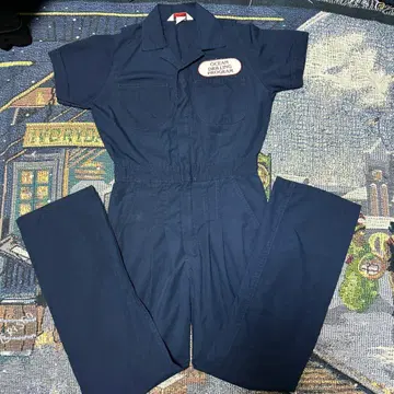 80s Wear Guard 반팔 작업복 와펜 빈티지