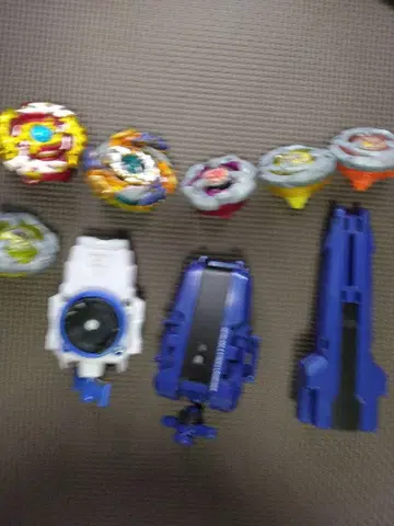 베이블레이드와 스핀 런처 세트