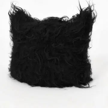 24AW 루프얀 샤기 캣 이어 니트 캡