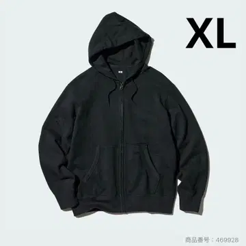 Uniqlo 맨투맨 풀 집업 후드티 XL