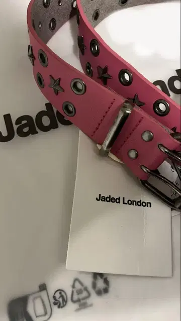 JADED LONDON 제이데드 런던 벨트 핑크 최저가