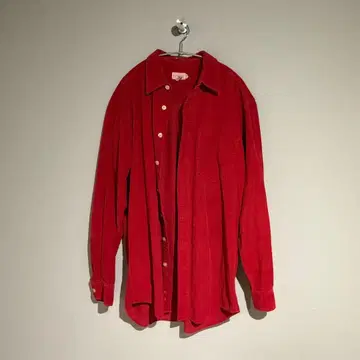 J.CREW 빨간색 긴팔 셔츠 코듀로이