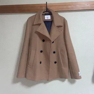 RAGE BLUE 메리노울 피코트 카멜 남성용 M 사이즈