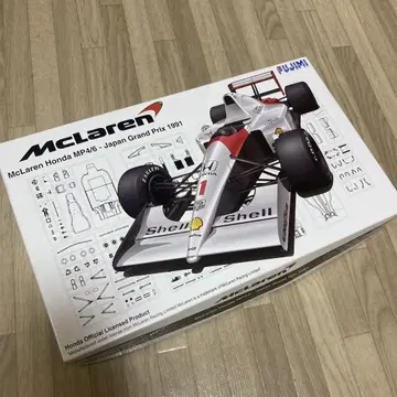 후지미 모형 1/20 F1 맥라렌 혼다 MP4/6 일본 그랑프리